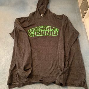 Hustle and grind shirt, hooded shirt